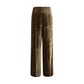 P.A.R.O.S.H. Brown Viscose Casual Pants