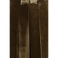 P.A.R.O.S.H. Brown Viscose Casual Pants
