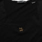 Dolce & Gabbana Black Gold DG Logo Cotton Sleeveless Tank Top