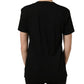 Dolce & Gabbana Black Cotton Crew Neck Short Sleeves T-shirt