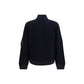 Sacai Blue Wool Oves Aries Sweatshirt