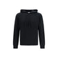 Roberto Collina Black Wool Oves Aries Hoodie