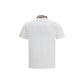 Burberry White Cotton Top