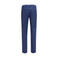 Brunello Cucinelli Blue Cotton Pants