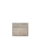Brunello Cucinelli Gray Calf Leather Bos Taurus Wallet