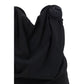 Magda Butrym Black Wool Oves Aries Cocktail Dress