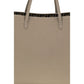 Fendi Beige Calf Leather Bos Taurus Shoulder Bag