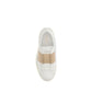 Valentino Garavani White Calf Leather Bos Taurus Low Top Sneakers