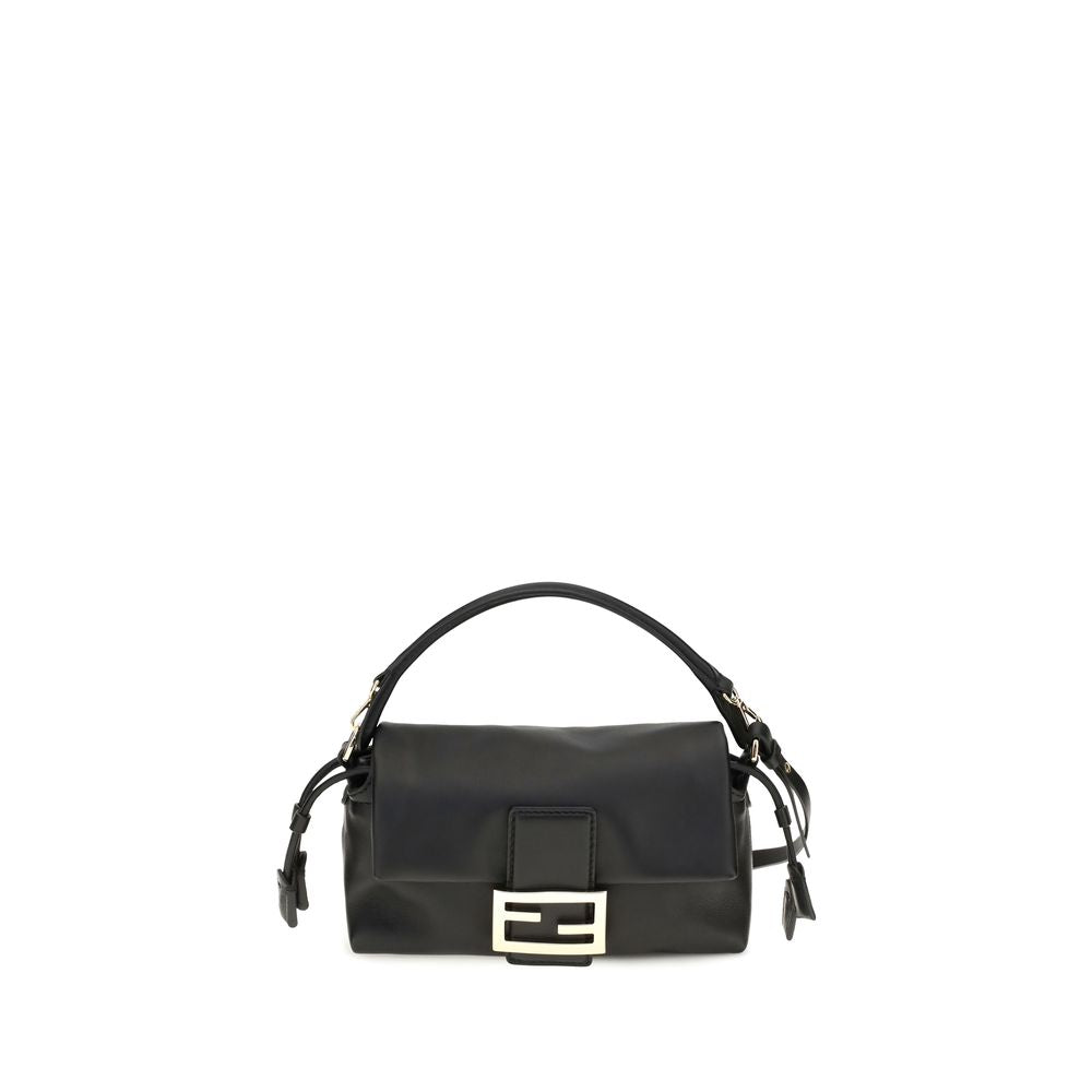 Fendi Black Lamb Ovis Aries Aries Handbag