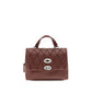 Zanellato Red Calf Leather Bos Taurus Handbag