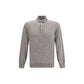 Brunello Cucinelli Gray Cashmere Polo Shirt