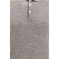 Brunello Cucinelli Gray Cashmere Polo Shirt