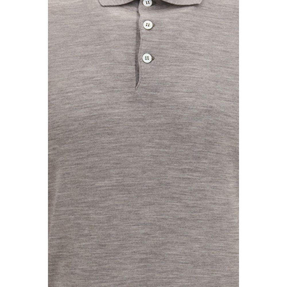 Brunello Cucinelli Gray Cashmere Sweatshirt