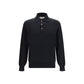 Brunello Cucinelli Black Cotton Long Sleeve T-Shirt