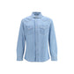 Brunello Cucinelli Blue Denim Shirt