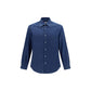 Brunello Cucinelli Blue Denim Shirt