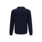 Brooksfield Blue Wool Oves Aries Sweatshirt