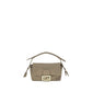 Fendi Beige Lamb Ovis Aries Aries Shoulder Bag