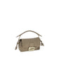 Fendi Beige Lamb Ovis Aries Aries Shoulder Bag