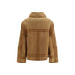 Ermanno Scervino Brown Leather Bomber