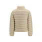 Moncler Beige Polyamide Full-Length Jacket