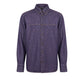 Trussardi Jeans Purple Cotton Men's Jacket
