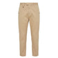 Trussardi Jeans Beige Cotton Men Pants