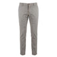 Trussardi Jeans Brown Flax Men Trousers