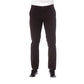 Trussardi Jeans Brown Cotton Men Trouser