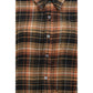 R13 Brown Cotton Pattern Shirt
