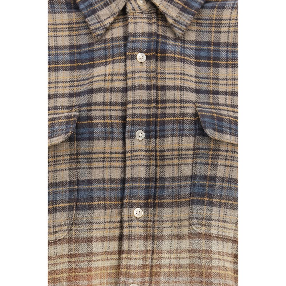 R13 Multicolor Cotton Pattern Shirt