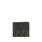 Fendi Brown Calf Leather Bos Taurus Wallet