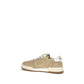 Fendi Beige Suede Leather Sneakers