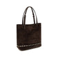 Valentino Garavani Brown Calf Leather Bos Taurus Shoulder Bag