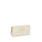 Valentino Garavani White Calf Leather Bos Taurus Wallet