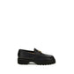 Valentino Garavani Black Goatskin Platform Loafers