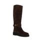 Valentino Garavani Brown Suede Leather Boots