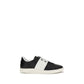 Valentino Garavani Black Calf Leather Bos Taurus Sneakers