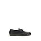 Valentino Garavani Black Deer Slip-On Loafers