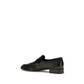 The Row Black Calf Leather Bos Taurus Slip-On Loafers