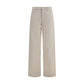 Fendi Beige Cotton Jeans Denim