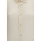 Fendi Beige Silk Pattern Shirt