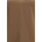 Brunello Cucinelli Brown Silk Sleeveles T-Shirt
