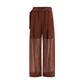 Brunello Cucinelli Brown Cotton Casual Pants