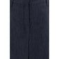 Brunello Cucinelli Blue Cotton Casual Pants