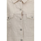 Brunello Cucinelli White Cotton Denim Jacket