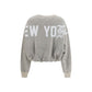 R13 Gray Cotton Sweatshirt