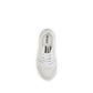 Fendi White Calf Leather Bos Taurus Athletic Sneakers