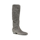 Pedro García Gray Suede Leather Ankle Boots
