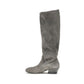 Pedro García Gray Suede Leather Ankle Boots